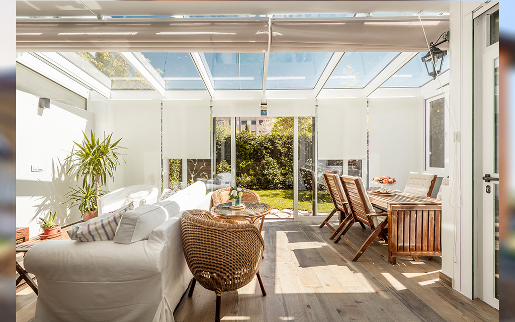 A most beautiful conservatory home extension design