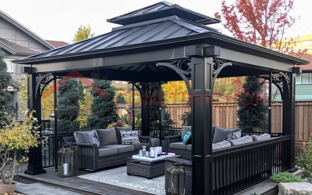 Contemporary Styled Large Gazebo For Yards