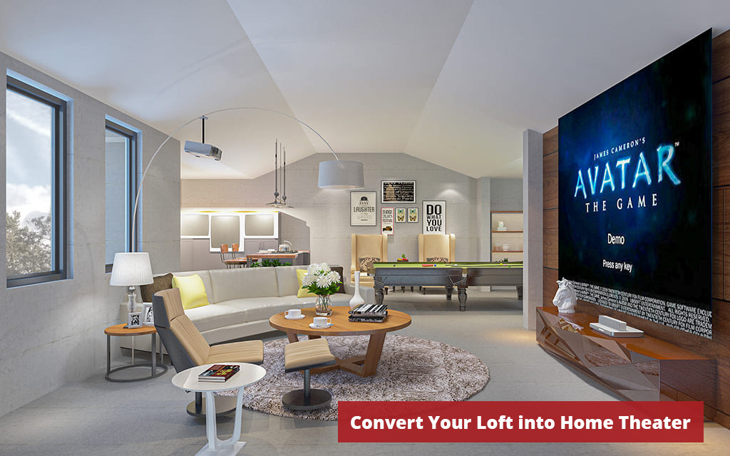 Convert Your Loft into Home Theater: Loft Conversion Specialists