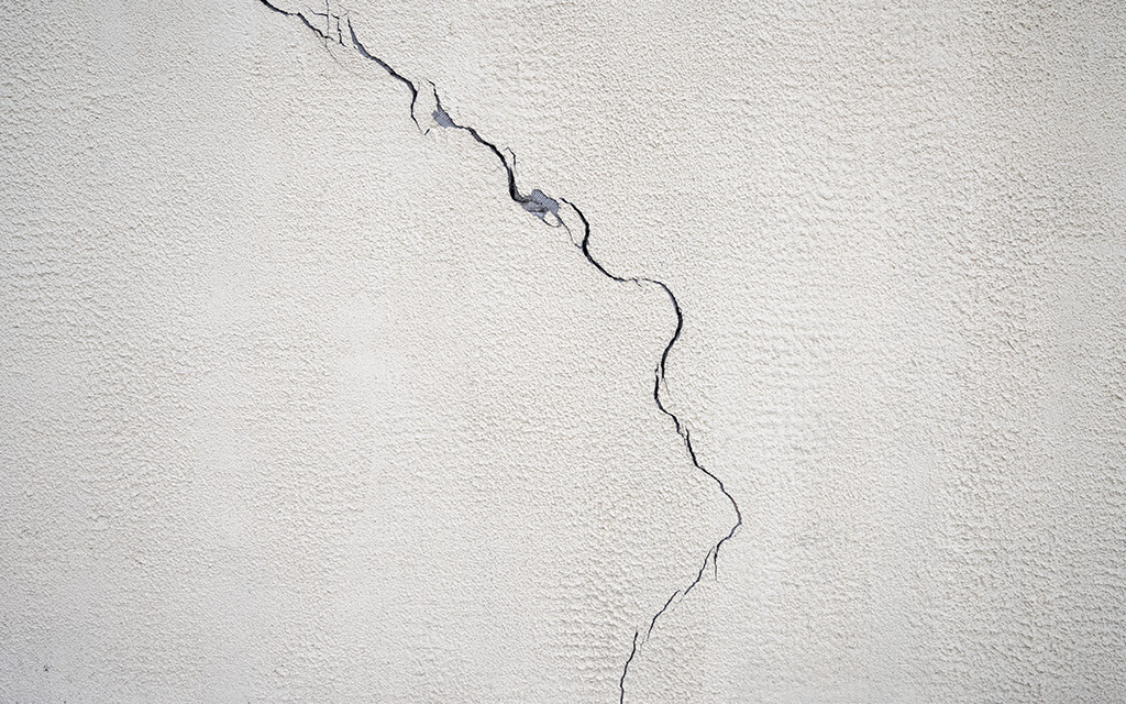 Drywall cracks