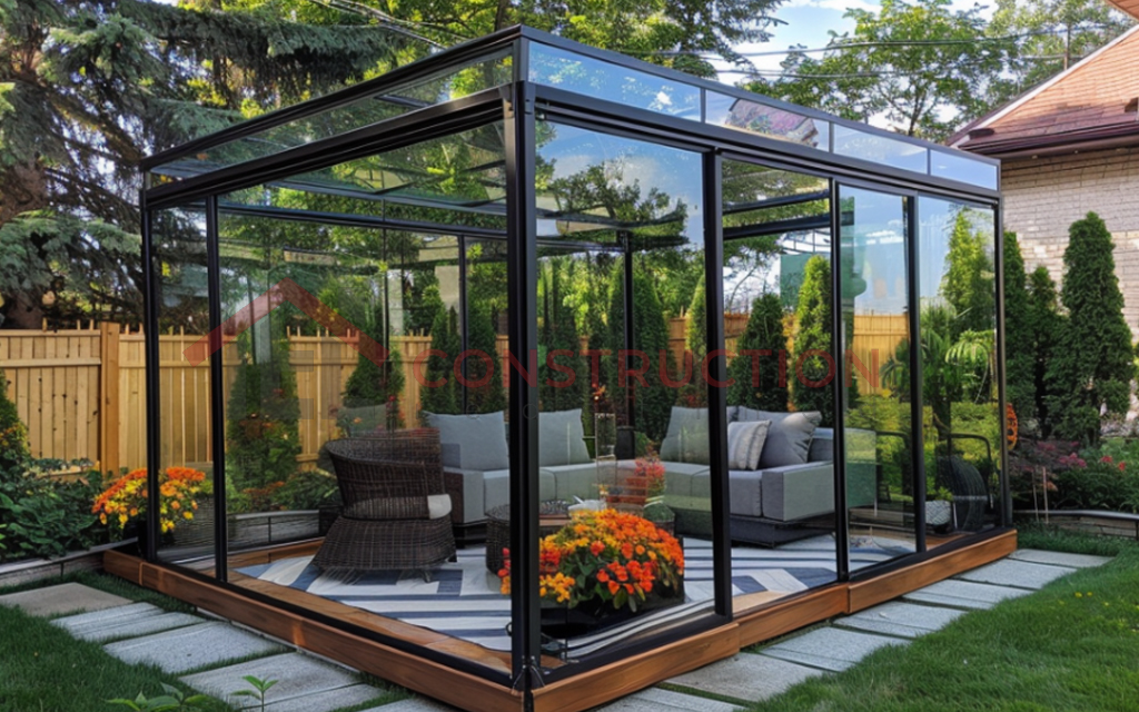 Fully Enclosed Garden Gazebo