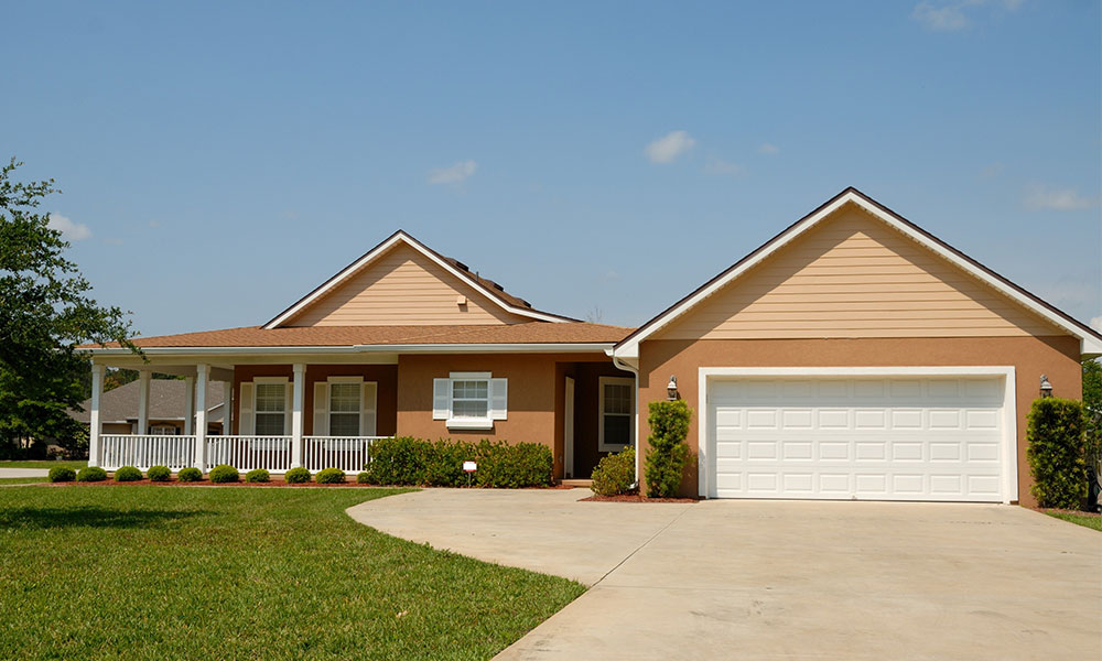 Garage design for home-office