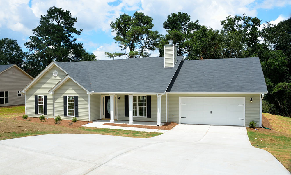 Garage for perfect storage space