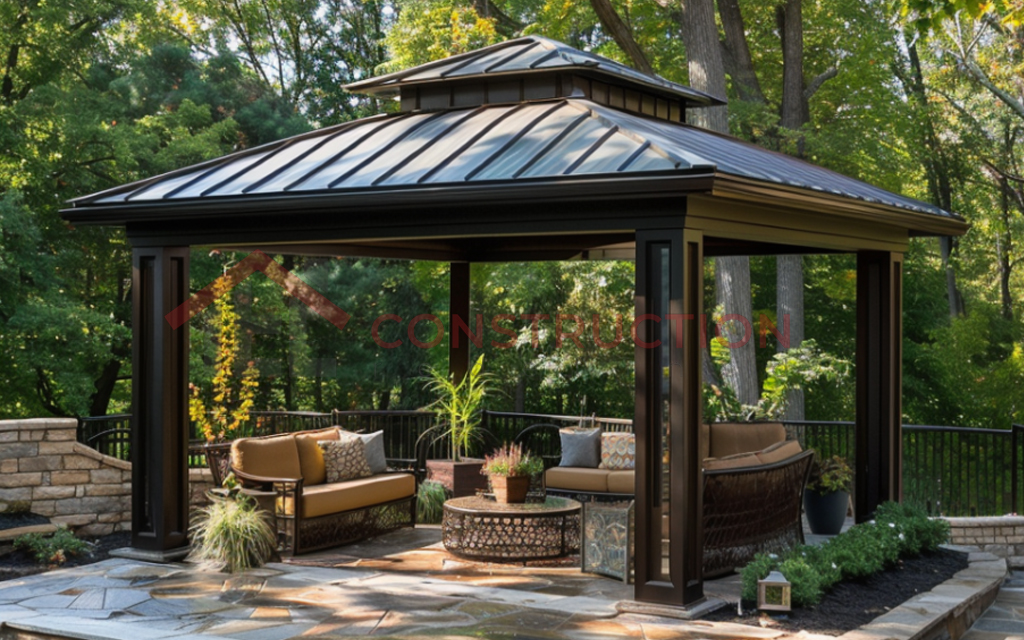 Metal Gazebo Living Room Inspiration