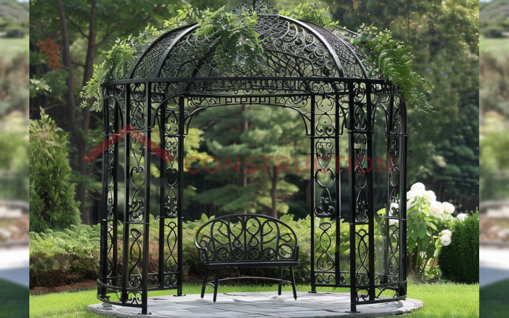 Popular Metal Gazebo with a Round Roof