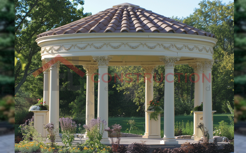 Royal Giant Gazebo with Eight Pillars