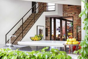  A Rustic modern staircase design