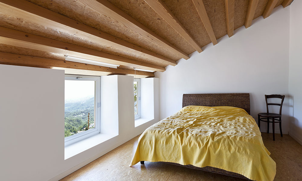 Small Dormer loft conversion idea for cocooning impact