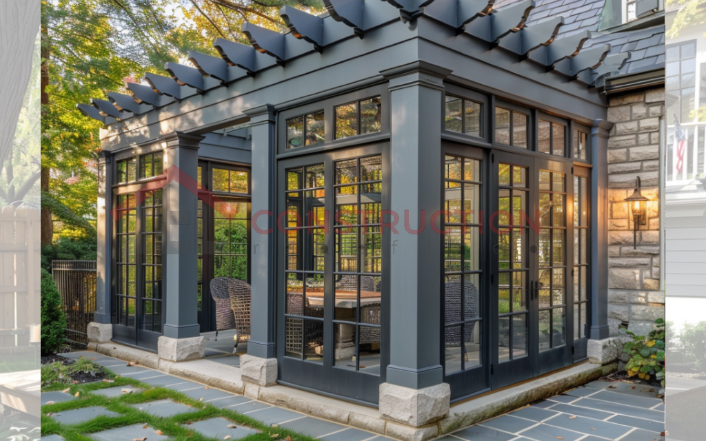 Top Notch Aluminum Pergola with Roof