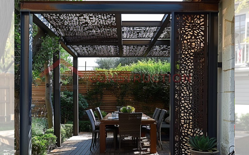 Trending Pergola with Sides and Retractable Roof