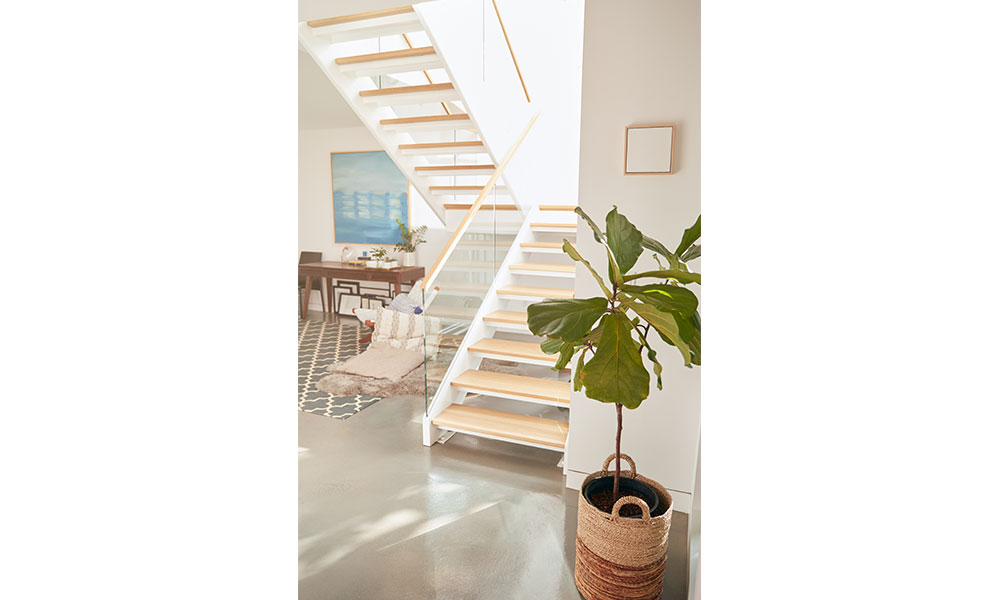 U-shaped loft conversion staircase Design