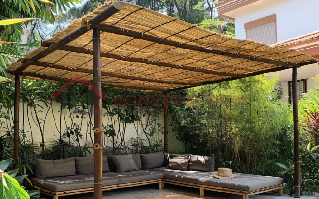 Warm Ambience Pergola with Canopy theme