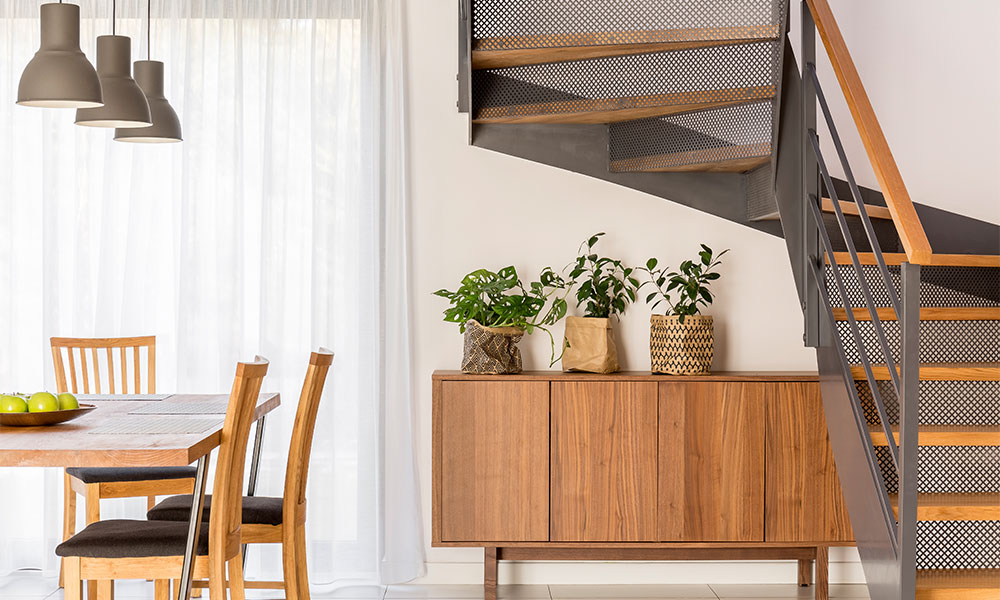 Wooden & Metal staircase loft conversion