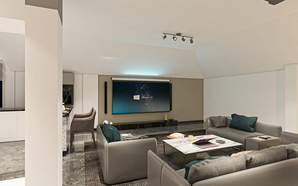 Working on the Structural & Technical requirements for home Cinema loft