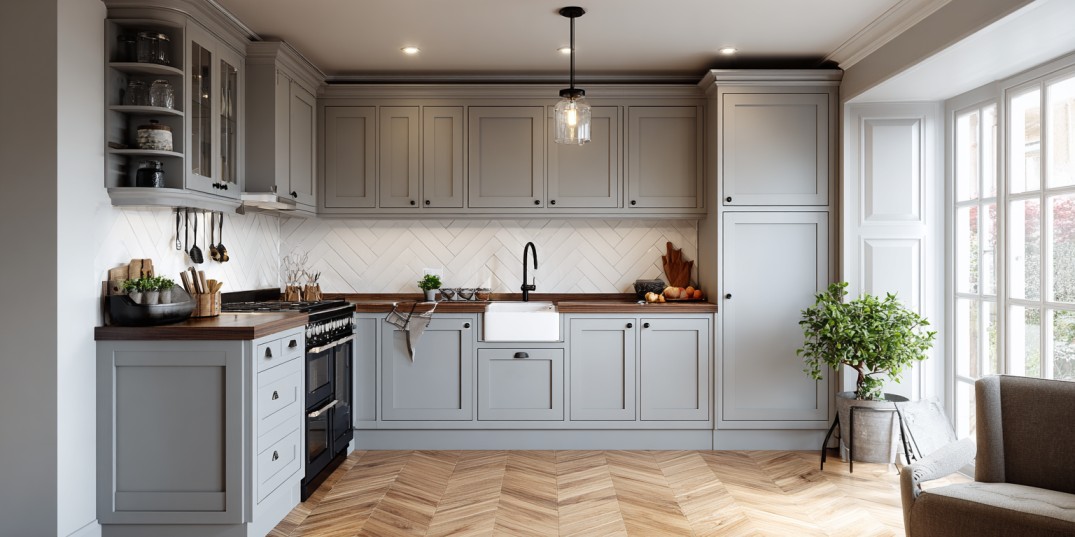 Traditional Style Open Plan Kitchen Ideas