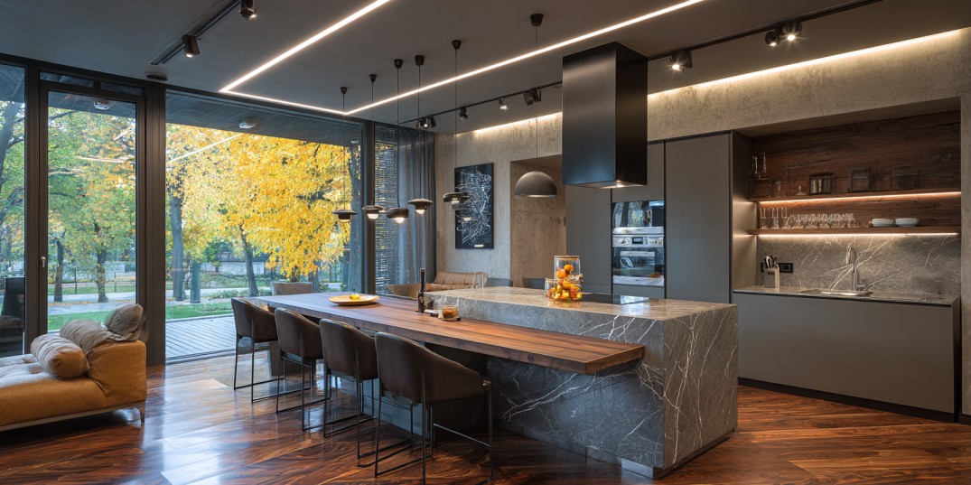 Luxury Open Plan Kitchen Ideas uk