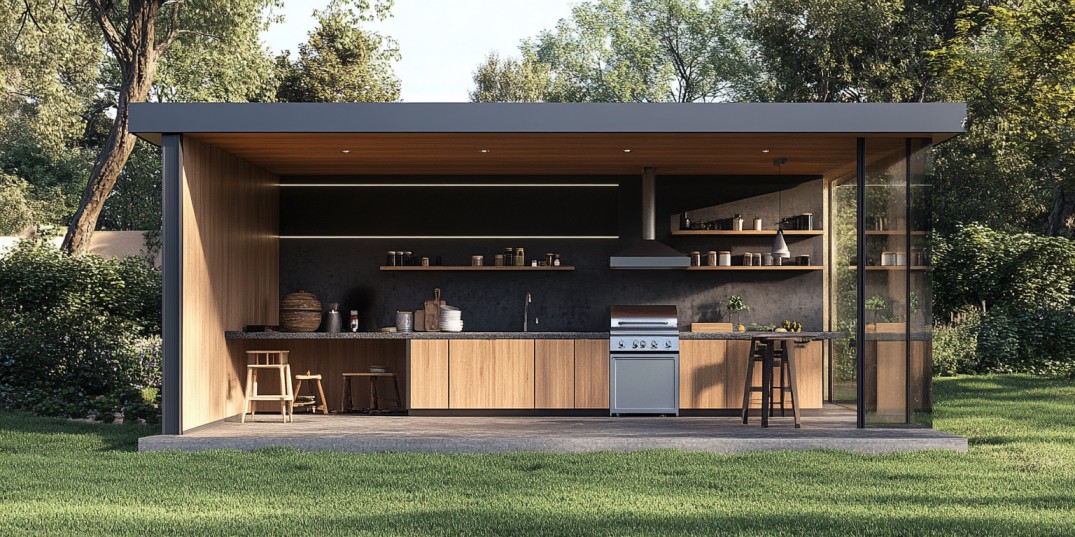 Big Outdoor Kitchen Ideas