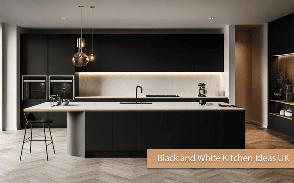 Black and White Kitchen Ideas UK 