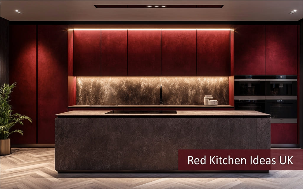 Red Kitchen Ideas UK